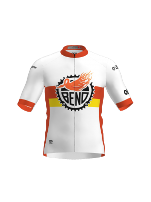Podiumwear Men's Gold Jersey (Cycling) Front View