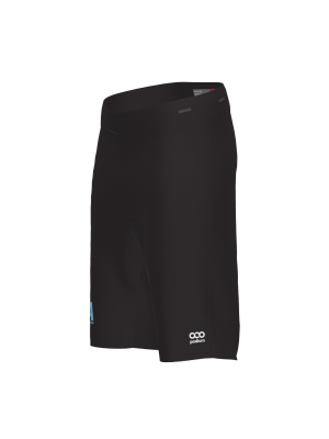Podiumwear Unisex Silver Traverse MTB Baggie - New Fabric 2025! (Cycling) Side View