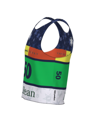 Podiumwear Race Bib (Nordic Skiing) Side View
