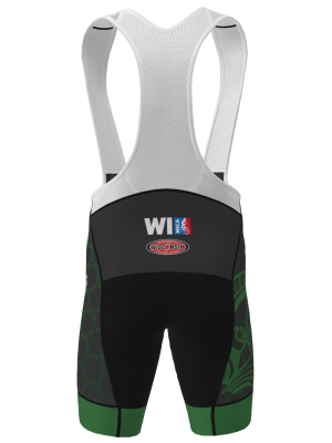 Podiumwear Men's Cycling Bibs (Cycling) Back View
