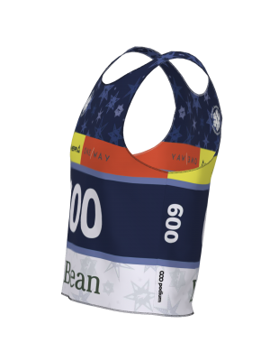 Podiumwear Race Bib (Nordic Skiing) Side View