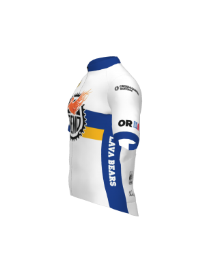 Podiumwear Men's Gold Jersey (Cycling) Side View