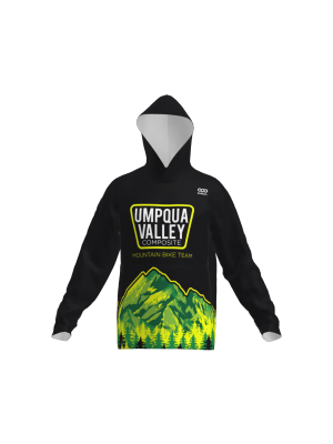 Podiumwear Unisex Slim-Fit Hoodie (Soccer) Front View