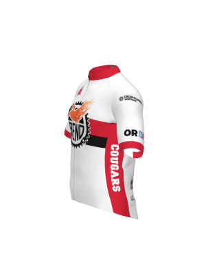 Podiumwear Men's Gold Jersey (Cycling) Side View
