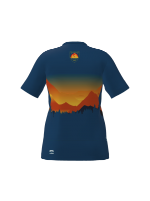 Podiumwear Women's Crew Neck Tee (Nordic Skiing) Back View
