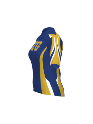 Podiumwear Women's Gold Jersey (Cycling) Side View