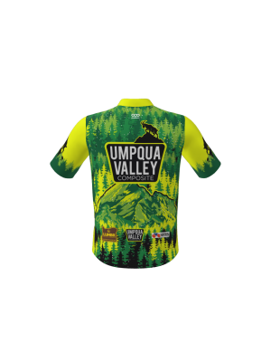 Podiumwear Men's Bronze Jersey (Cycling) Back View