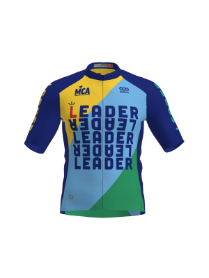 Podiumwear Men's Gold Jersey (Cycling) Front View