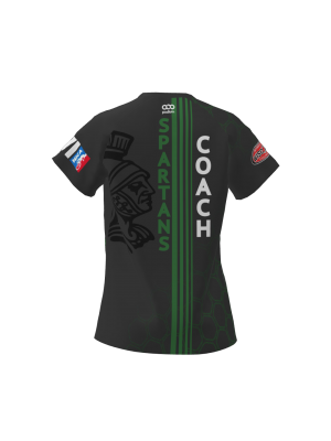 Podiumwear Women's Silver Short Sleeve MTB Jersey (Cycling) Back View