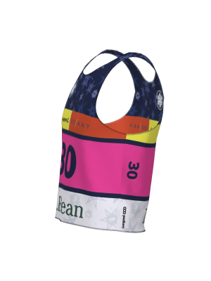 Podiumwear Race Bib (Nordic Skiing) Side View