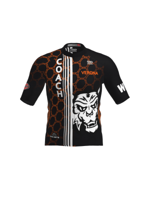 Podiumwear Women's Gold Jersey (Cycling) Front View