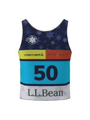 Podiumwear Race Bib (Nordic Skiing) Back View