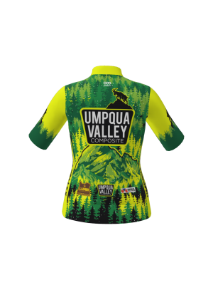 Podiumwear Women's Bronze Jersey (Cycling) Back View