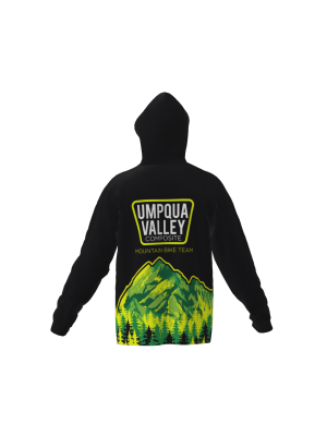 Podiumwear Unisex Slim-Fit Hoodie (Soccer) Back View