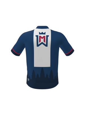 Podiumwear Men's Bronze Jersey (Cycling) Back View