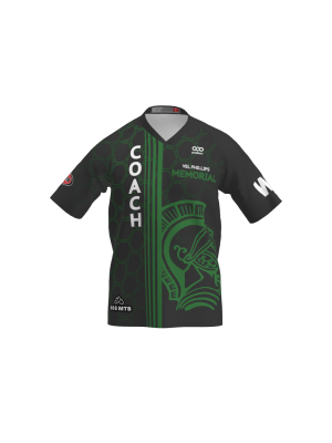 Podiumwear Men's Silver Short Sleeve MTB Jersey (Cycling) Front View