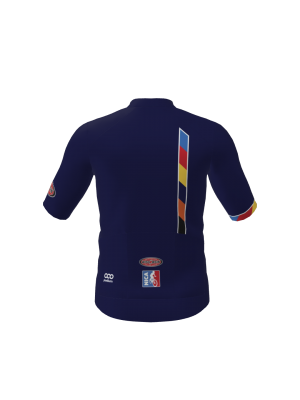 Podiumwear Men's Gold Jersey (Cycling) Back View