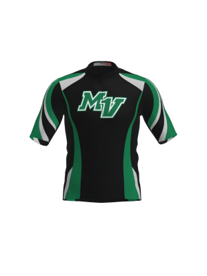 Podiumwear Men's Gold Jersey (Cycling) Front View