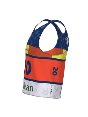 Podiumwear Race Bib (Nordic Skiing) Side View