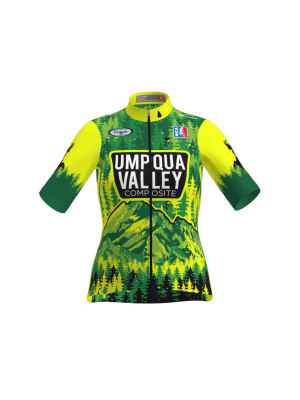 Podiumwear Women's Bronze Jersey (Cycling) Front View