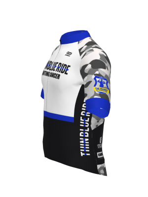 Podiumwear Men's Gold Jersey (Cycling) Side View