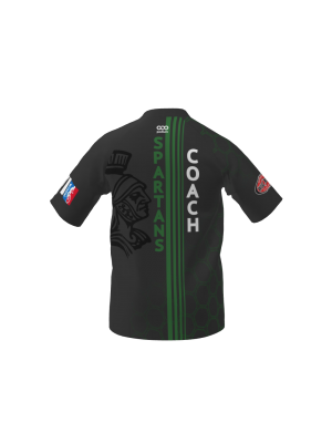 Podiumwear Men's Silver Short Sleeve MTB Jersey (Cycling) Back View