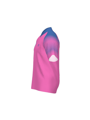 Podiumwear Women's V-Neck Tee (Running) Side View