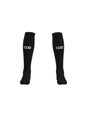 Podiumwear Silver Level Soccer Sock (Soccer) Front View