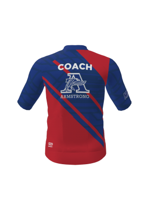 Podiumwear Men's Gold Jersey (Cycling) Back View