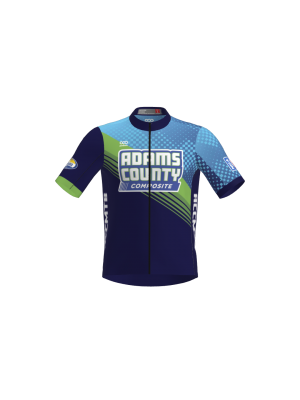 Podiumwear Men's Bronze Jersey (Cycling) Front View