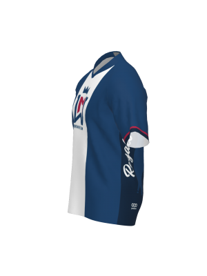 Podiumwear Women's Silver Short Sleeve MTB Jersey (Cycling) Side View