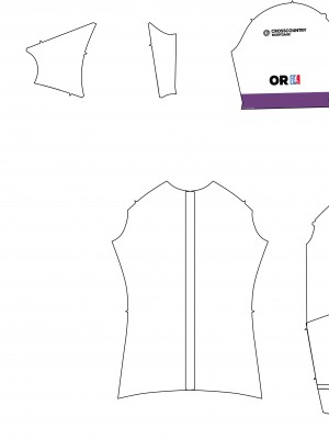 Podiumwear Women's Gold Jersey (Cycling) Side View