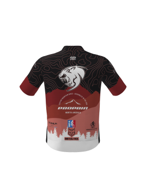 Podiumwear Men's Bronze Jersey (Cycling) Back View