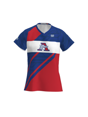 Podiumwear Women's Silver Short Sleeve MTB Jersey (Cycling) Front View