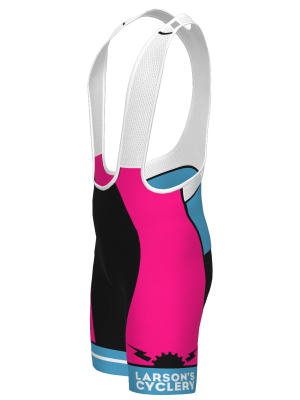 Podiumwear Men's Cycling Bibs (Cycling) Side View