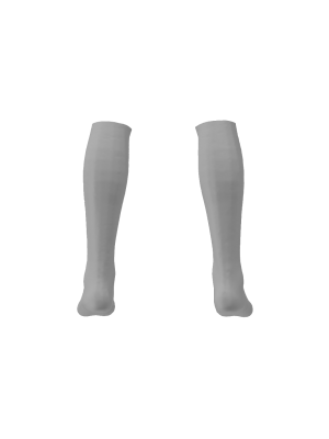 Podiumwear Silver Level Soccer Sock (Soccer) Back View