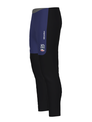 Podiumwear Unisex Silver Warm Up Pants (Nordic Skiing) Side View