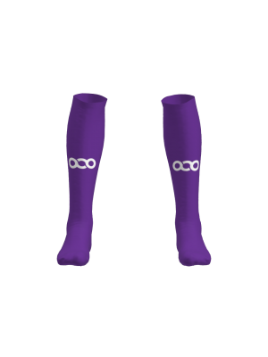 Podiumwear Silver Level Soccer Sock (Soccer) Front View