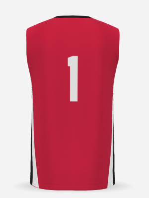 Podiumwear Sleeveless Volleyball Jersey (Volleyball) Back View