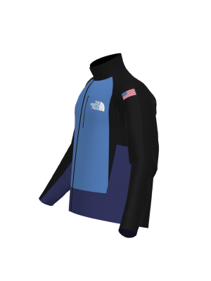 Podiumwear Gold Jacket Unisex (Nordic Skiing) Side View