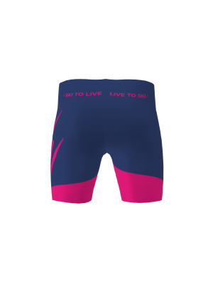 Podiumwear Men's Compression Short (Nordic Skiing) Back View