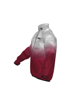 Podiumwear Silver Jacket (Nordic Skiing) Side View
