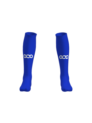 Podiumwear Silver Level Soccer Sock (Soccer) Front View