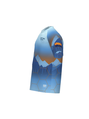 Podiumwear Women's Crew Neck Tee (Nordic Skiing) Side View