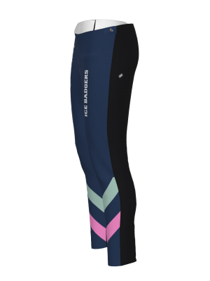 Podiumwear Women's Gold Warm-Up Pant (Nordic Skiing) Side View