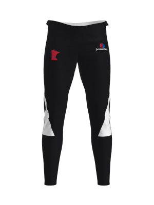 Podiumwear Women's Gold Warm-Up Pant (Nordic Skiing) Front View