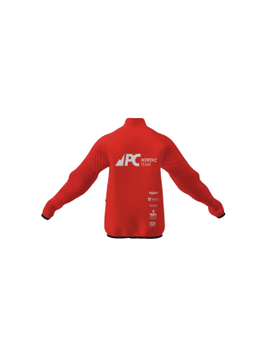 Podiumwear Silver Jacket (Nordic Skiing) Back View
