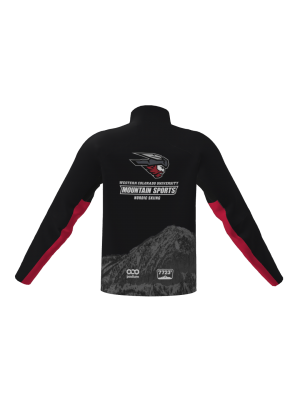 Podiumwear Gold Jacket Women's (Nordic Skiing) Back View