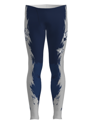 Podiumwear Men's Gold Two-Piece Race Suit (Nordic Skiing) Front View