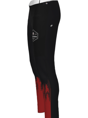 Podiumwear Women's Gold Warm-Up Pant (Nordic Skiing) Side View